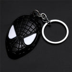 The Avengers Captain America Shield Spiderman Batman Keychain Toy Superhero Hulk Iron Man Marvel jewelry Metal Pendant Keychains