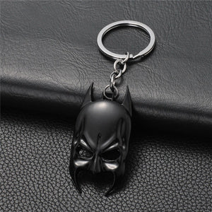 The Avengers Captain America Shield Spiderman Batman Keychain Toy Superhero Hulk Iron Man Marvel jewelry Metal Pendant Keychains