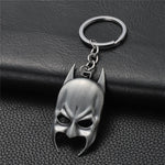 The Avengers Captain America Shield Spiderman Batman Keychain Toy Superhero Hulk Iron Man Marvel jewelry Metal Pendant Keychains
