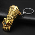 The Avengers Captain America Shield Spiderman Batman Keychain Toy Superhero Hulk Iron Man Marvel jewelry Metal Pendant Keychains
