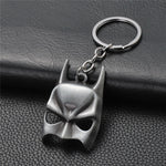 The Avengers Captain America Shield Spiderman Batman Keychain Toy Superhero Hulk Iron Man Marvel jewelry Metal Pendant Keychains