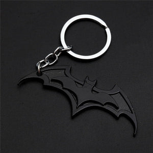 The Avengers Captain America Shield Spiderman Batman Keychain Toy Superhero Hulk Iron Man Marvel jewelry Metal Pendant Keychains