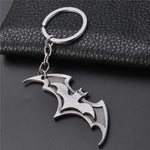The Avengers Captain America Shield Spiderman Batman Keychain Toy Superhero Hulk Iron Man Marvel jewelry Metal Pendant Keychains
