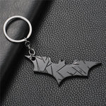 The Avengers Captain America Shield Spiderman Batman Keychain Toy Superhero Hulk Iron Man Marvel jewelry Metal Pendant Keychains