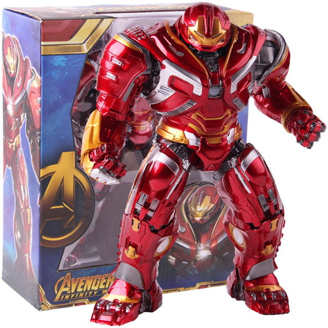 Marvel Avengers Infinity War Mark44 Hulkbuster Action Figures PVC Collectible Model Toy with LED Light