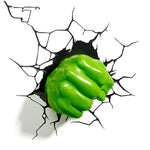 Marvel avengers LED Wall Lamps for Bedroom, Living Room, 3D creative Light.