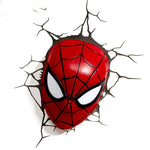 Marvel avengers LED Wall Lamps for Bedroom, Living Room, 3D creative Light.