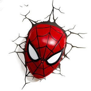 Marvel avengers LED Wall Lamps for Bedroom, Living Room, 3D creative Light.