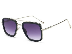 Marvel Avengers Iron man Tony Stark Cosplay Sunglasses