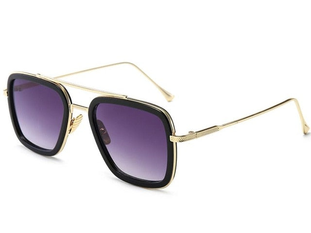 Marvel Avengers Iron man Tony Stark Cosplay Sunglasses
