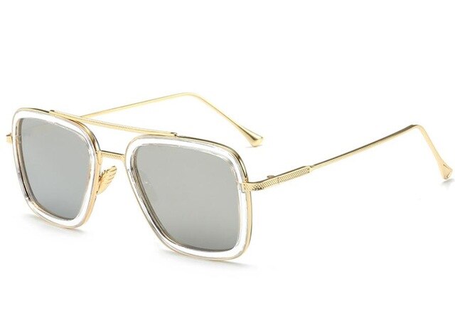 Marvel Avengers Iron man Tony Stark Cosplay Sunglasses