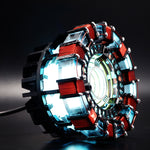 1:1 scale Iron Man MARK2 Arc Reactor A generation of glowing iron man heart model with LED Light Action