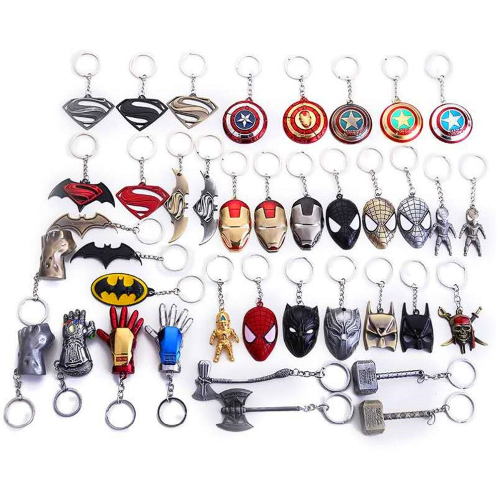 2019 Metal Marvel Avengers Keychains